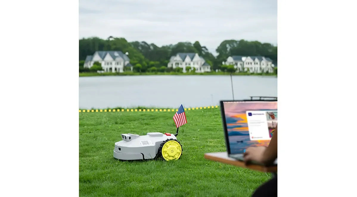 Robot Lawn Mower No Wires? Your RTK + Vision